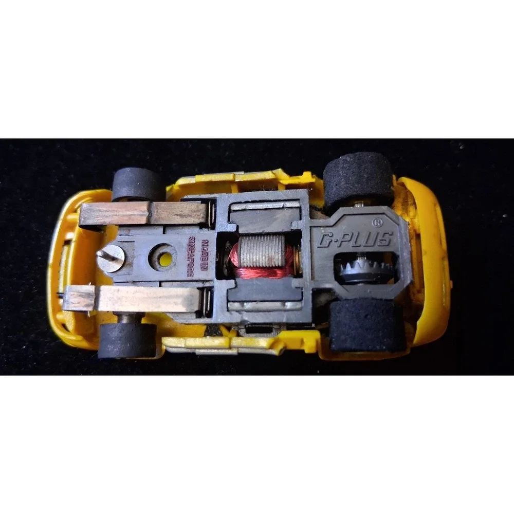 Vintage Aurora AFX G-Plus Ferrari Daytona Coupe #16 HO scale slot car 1976-1981